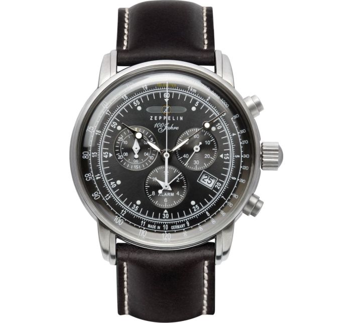 100 Years Alarm Chronograph Ed.1 Noir - Zeppelin