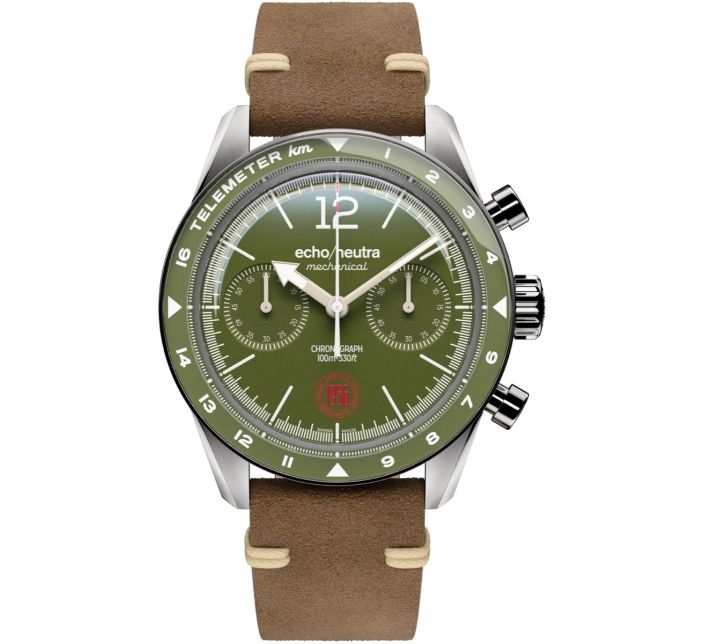 Montre Echo/Neutra 1956 Chrono Alpine Green