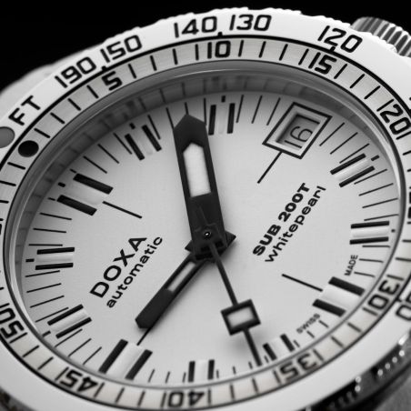 Montre Doxa SUB 200T Whitepearl Iconic