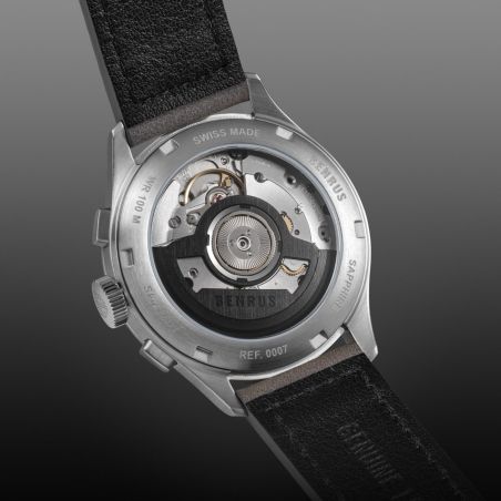 Montre Benrus Sky Chief Cirrus White
