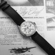 Montre Benrus Sky Chief Cirrus White