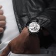 Montre Benrus Sky Chief Cirrus White