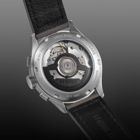 Montre Benrus Sky Chief Stratus Grey