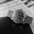 Montre Benrus Sky Chief Stratus Grey