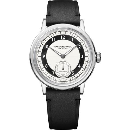 Montre Raymond Weil Millesime Small Seconds 39mm Tuxedo | 2930-STC-05642