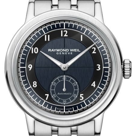 Montre Raymond Weil Millesime Small Seconds 39mm Tuxedo | 2930-ST-05502 