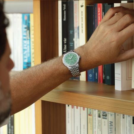 Montre Raymond Weil Millesime Small Seconds 39mm Green | 2930-ST-52001