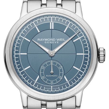 Montre Raymond Weil Millesime Small Seconds 39mm Blue | 2930-ST-50011