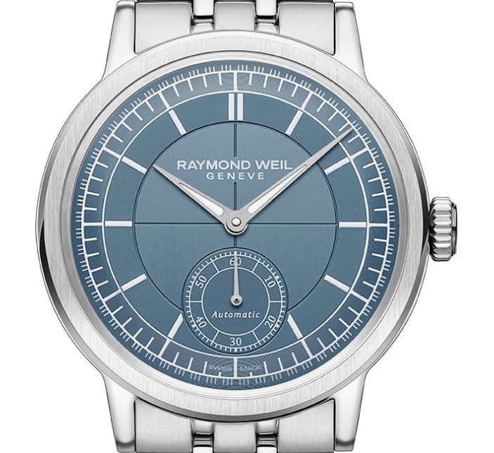 Montre Raymond Weil Millesime Small Seconds 39mm Blue | 2930-ST-50011