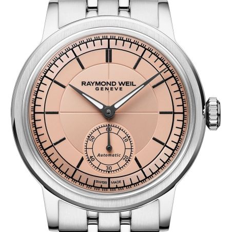 Montre Raymond Weil Millesime Small Seconds 35mm Salmon | 2130-ST-80001