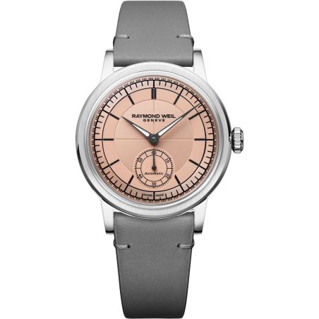Montre Raymond Weil Millesime Small Seconds 35mm Salmon | 2130-STC-80001