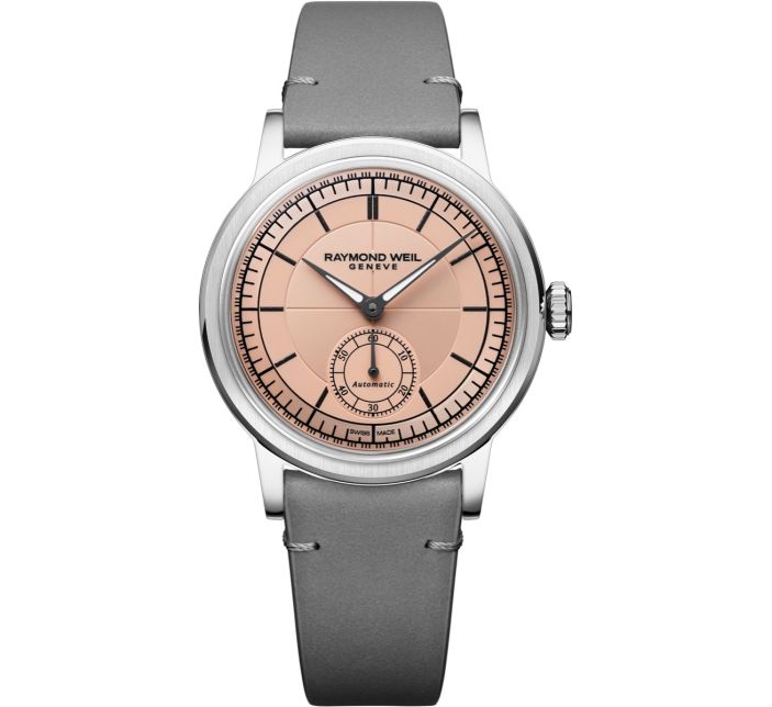 Montre Raymond Weil Millesime Small Seconds 35mm Salmon | 2130-STC-80001
