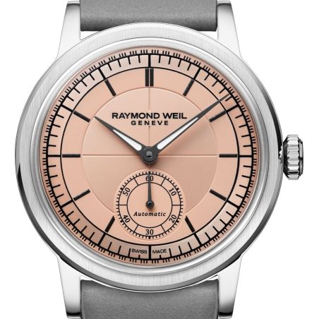 Montre Raymond Weil Millesime Small Seconds 35mm Salmon | 2130-STC-80001