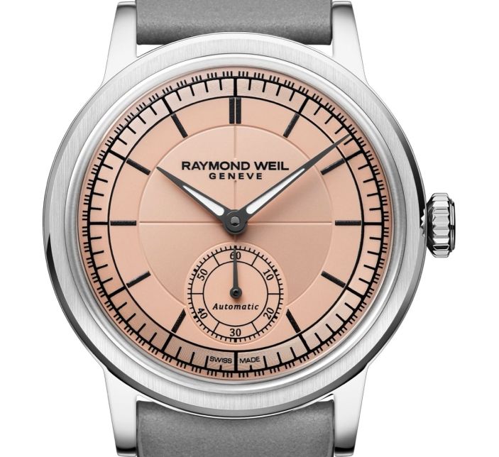 Montre Raymond Weil Millesime Small Seconds 35mm Salmon | 2130-STC-80001