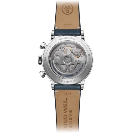 Montre Raymond Weil Millesime Chronograph 39mm Blue | 7765-STC-50651