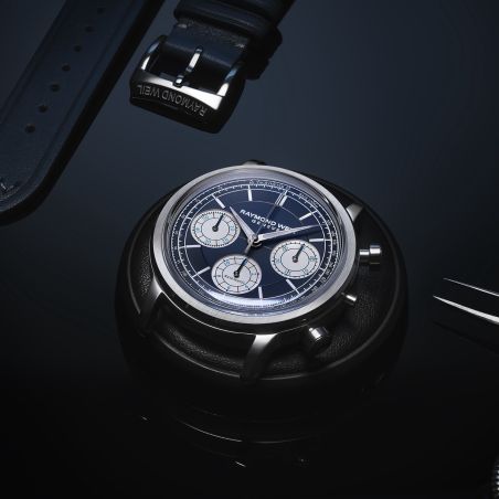 Montre Raymond Weil Millesime Chronograph 39mm Blue | 7765-STC-50651