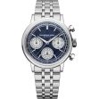 Montre Raymond Weil Millesime Chronograph 39mm Blue | 7765-ST-50651