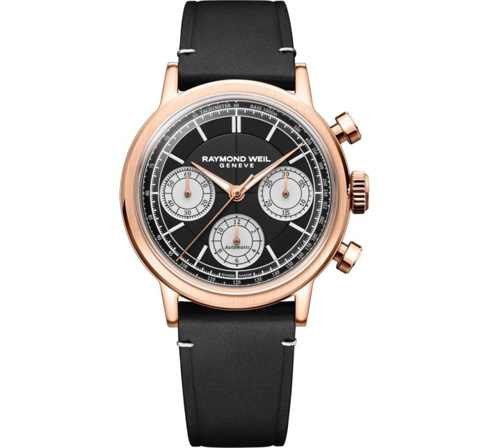 Montre Raymond Weil Millesime Chronograph 39mm Gold | 7765-PC5-20631