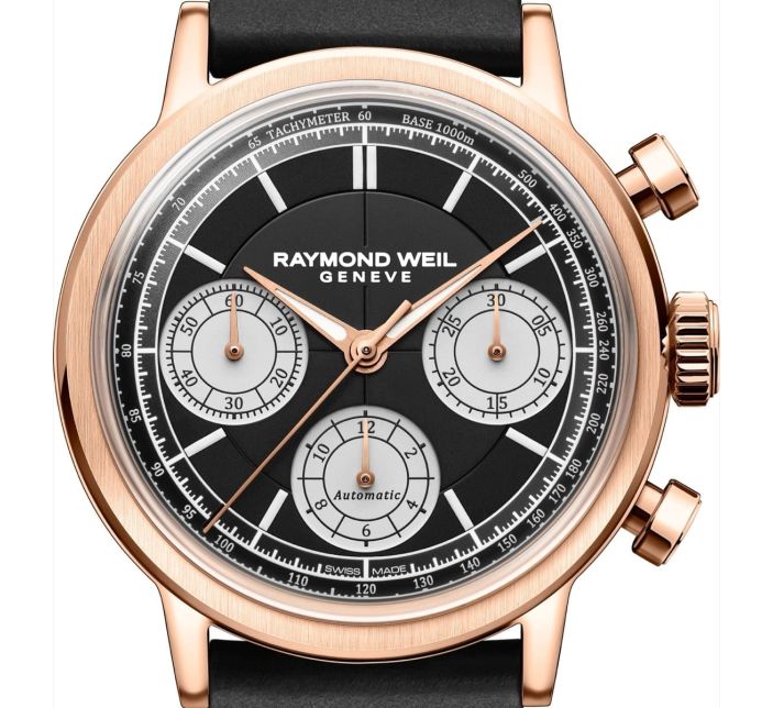 Montre Raymond Weil Millesime Chronograph 39mm Gold | 7765-PC5-20631