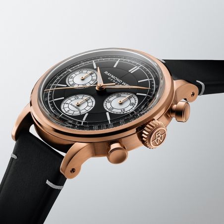 Montre Raymond Weil Millesime Chronograph 39mm Gold | 7765-PC5-20631