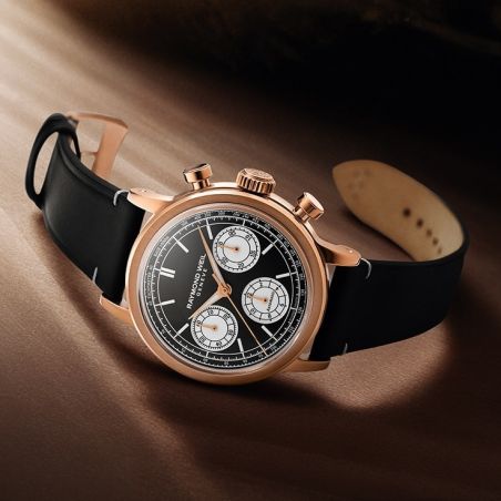 Montre Raymond Weil Millesime Chronograph 39mm Gold | 7765-PC5-20631