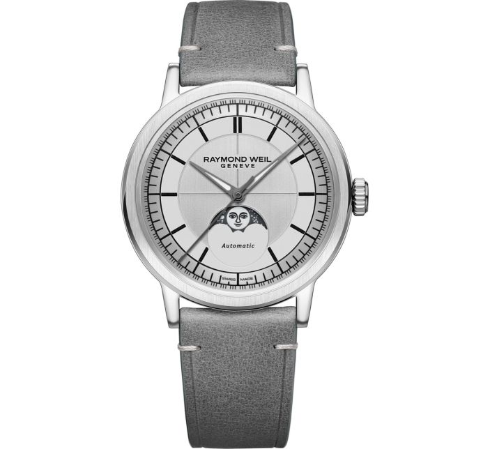 Montre Raymond Weil Millesime Moonphase 39mm Silver | 2945-STC-65001