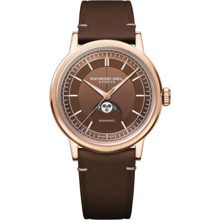 Montre Raymond Weil Millesime Moonphase 39mm Brown | 2945-PC5-70001