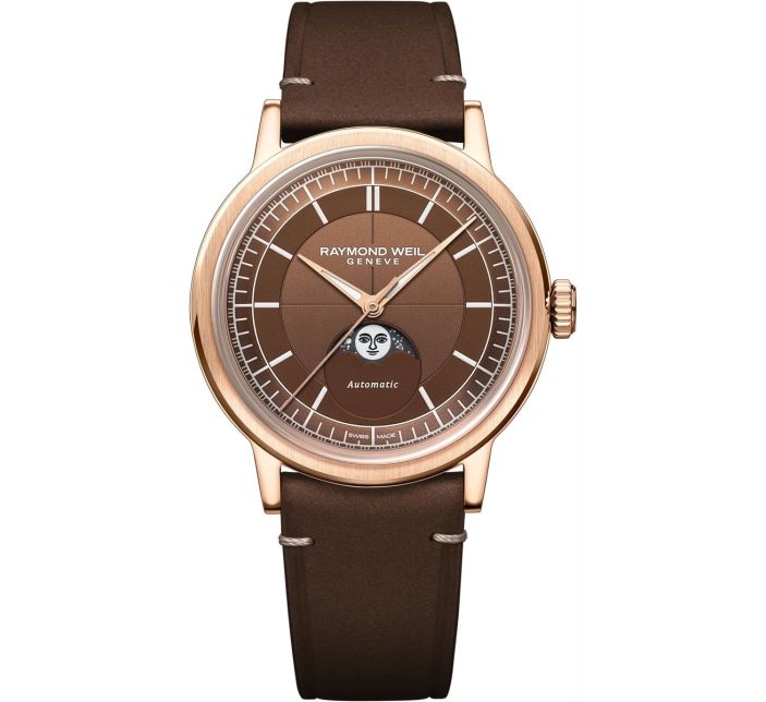 Montre Raymond Weil Millesime Moonphase 39mm Brown | 2945-PC5-70001