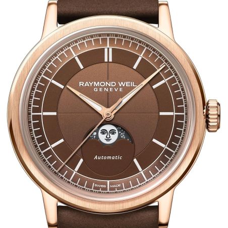 Montre Raymond Weil Millesime Moonphase 39mm Brown | 2945-PC5-70001
