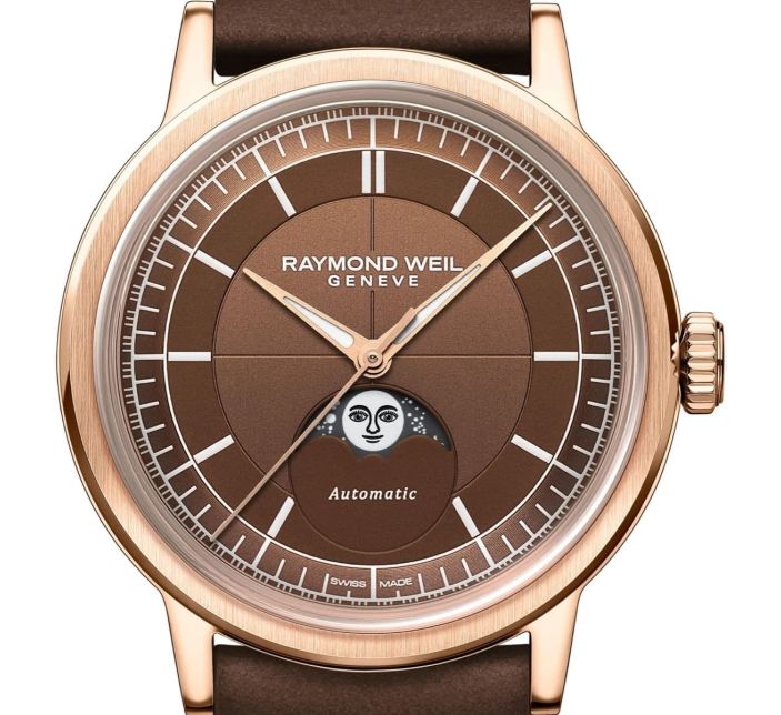Montre Raymond Weil Millesime Moonphase 39mm Brown | 2945-PC5-70001