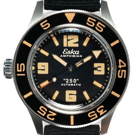 Montre Eska Amphibian 250 Black Shark Destro