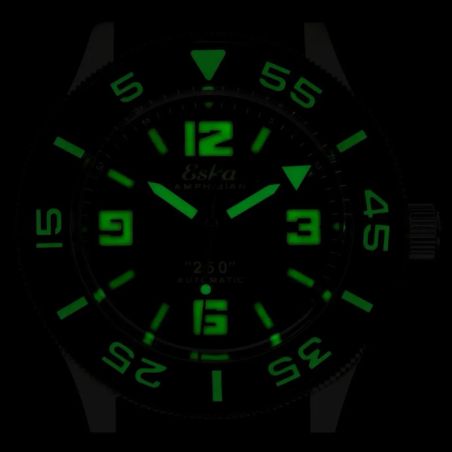 Montre Eska Amphibian 250 White Shark Destro