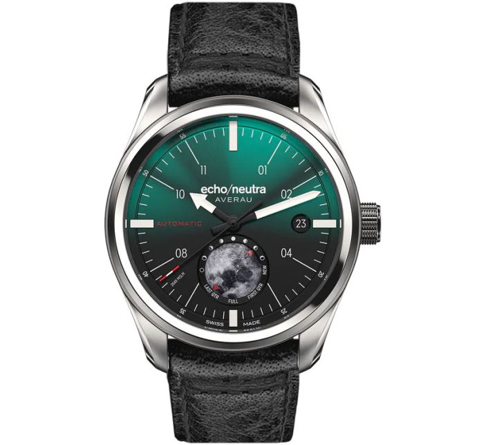 Montre Echo/Neutra Averau 39 Moon phase « Big Moon » Green Degradè