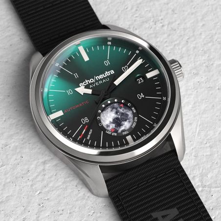 Montre Echo/Neutra Averau 39 Moon phase « Big Moon » Green Degradè