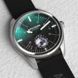 Montre Echo/Neutra Averau 39 Moon phase « Big Moon » Green Degradè