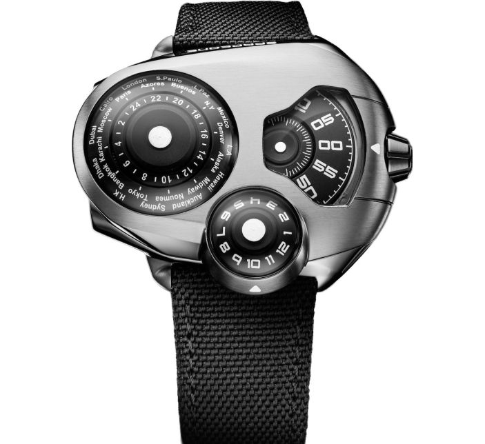 Montre Spaceone Worldtimer Titanium