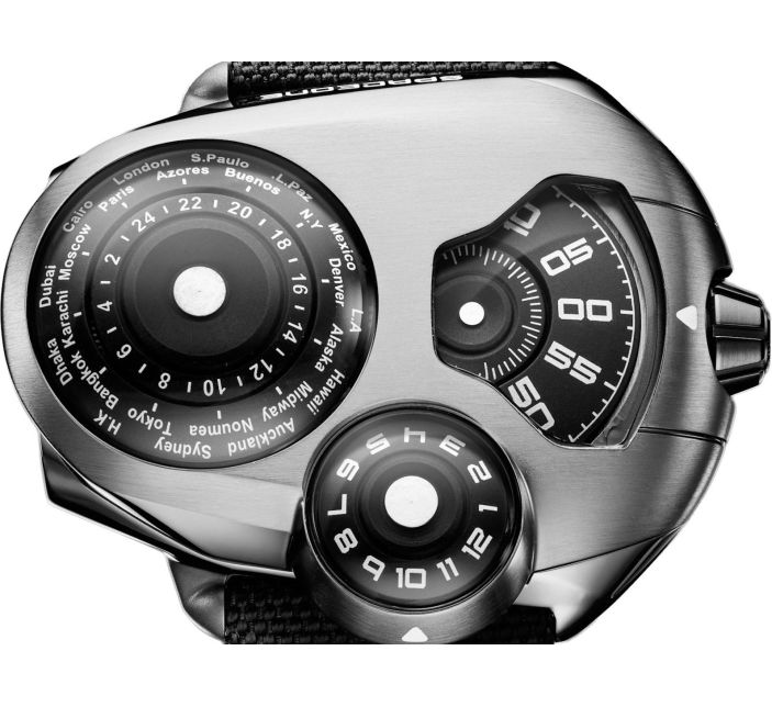 Montre Spaceone Worldtimer Titanium