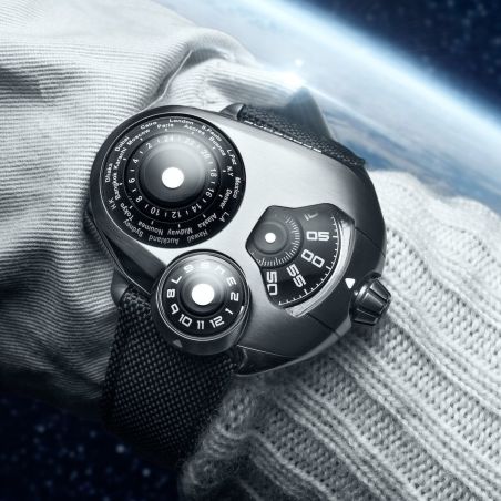Montre Spaceone Worldtimer Titanium