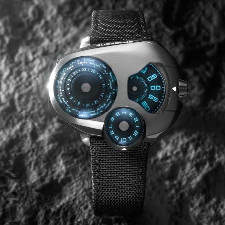 Montre Spaceone Worldtimer Titanium
