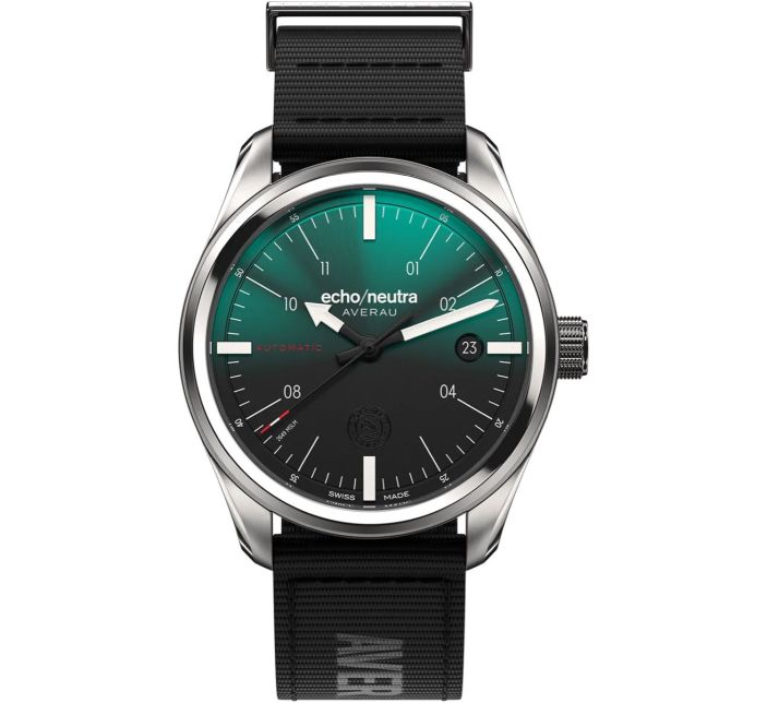 Montre Echo/Neutra Averau 39 3H Green Degradè