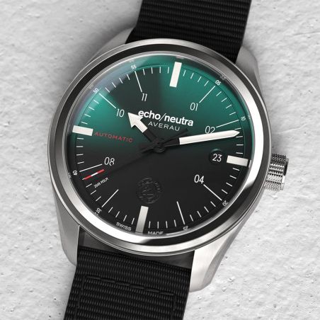 Montre Echo/Neutra Averau 39 3H Green Degradè