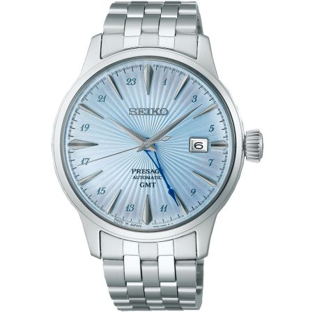 Montre Seiko Presage Cocktail GMT Automatique « Skydiving » | SSK037J1