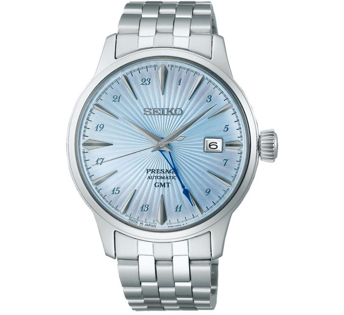 Montre Seiko Presage Cocktail GMT Automatique « Skydiving » | SSK037J1