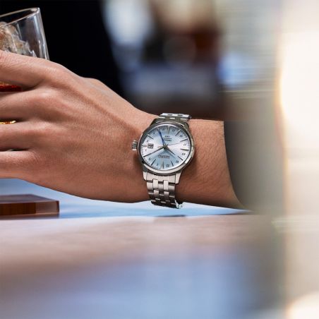Montre Seiko Presage Cocktail GMT Automatique « Skydiving » | SSK037J1