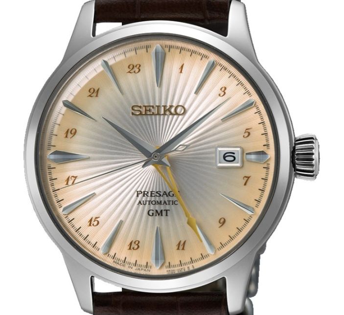 Montre Seiko Presage Cocktail GMT Automatique « Acasia » | SSK041J1