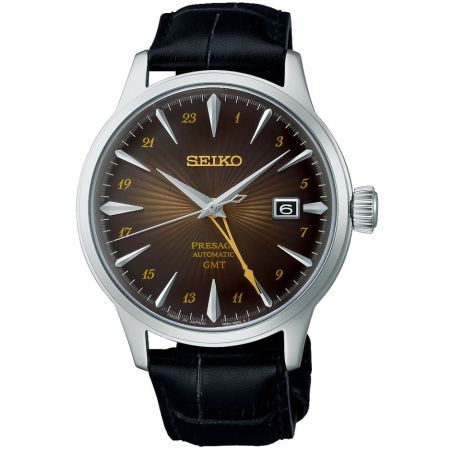 Montre Seiko Presage Cocktail GMT Automatique « Rusty Nail » | SSK039J1