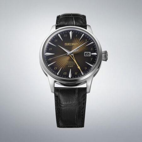 Montre Seiko Presage Cocktail GMT Automatique « Rusty Nail » | SSK039J1
