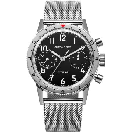 Montre Chronofixe Type 20 Stainless Steel | Mesh