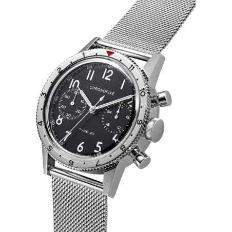 Montre Chronofixe Type 20 Stainless Steel | Mesh