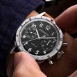 Montre Chronofixe Type 20 Leather | Cognac Brown
